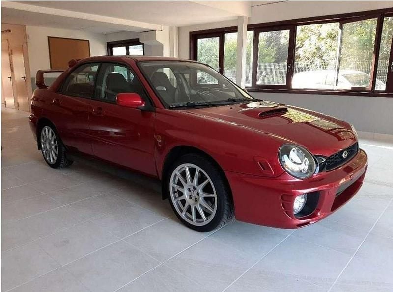 Usata Subaru Impreza 218 CV (160 kW) 2002 Rosso Berlina
