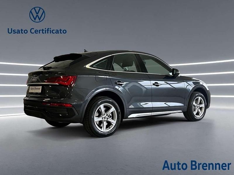 Usata Audi Q5 Sportback Advanced 204 CV (150 kW) 2022 Grigio manhattan SUV