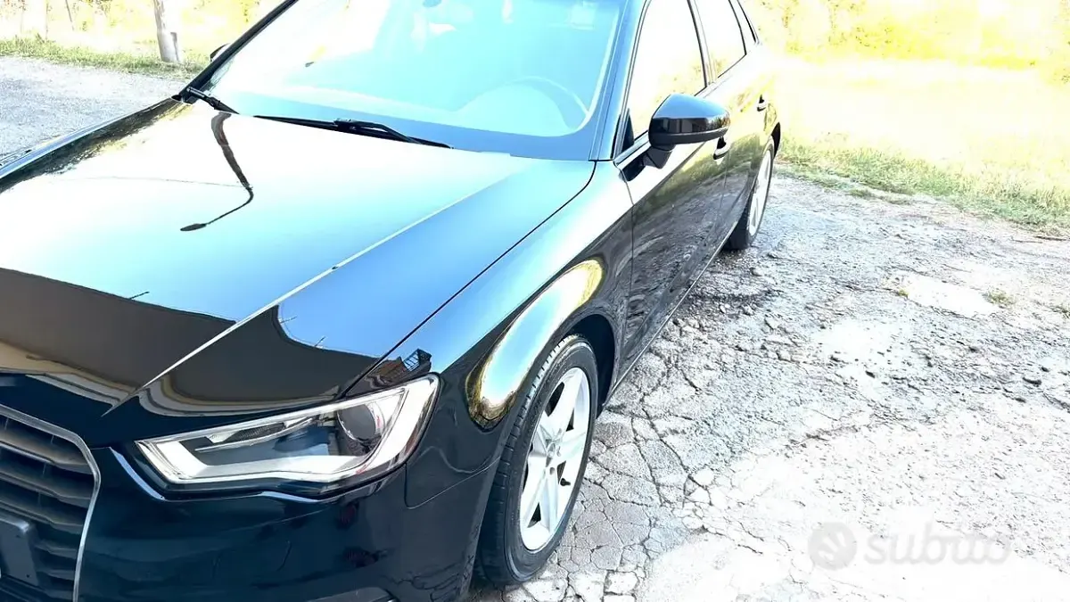 Usata Audi A3 105 CV (77 kW) 2014 Nero Berlina
