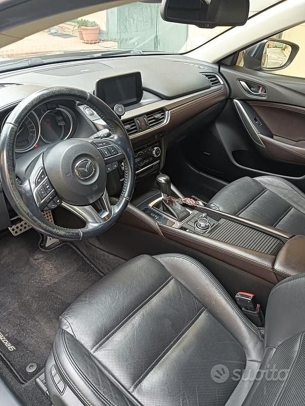 Usata Mazda 6 Exceed 175 CV (128 kW) 2016 Nero Station wagon