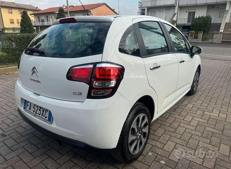 Usata Citroën C3 Attraction 68 CV (50 kW) 2015 Bianco Utilitaria