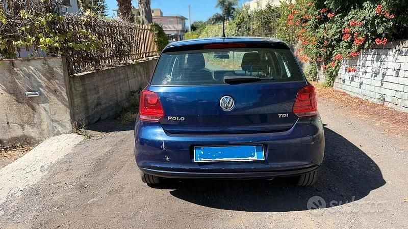 Usata VW Polo 90 CV (66 kW) 2009 Blu Utilitaria