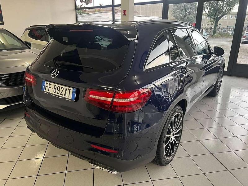 Usata Mercedes GLC220 Premium 170 CV (125 kW) 2016 Blu/azzurro SUV