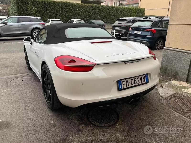 Usata Porsche Boxster 265 CV (194 kW) 2014 Bianco Cabrio