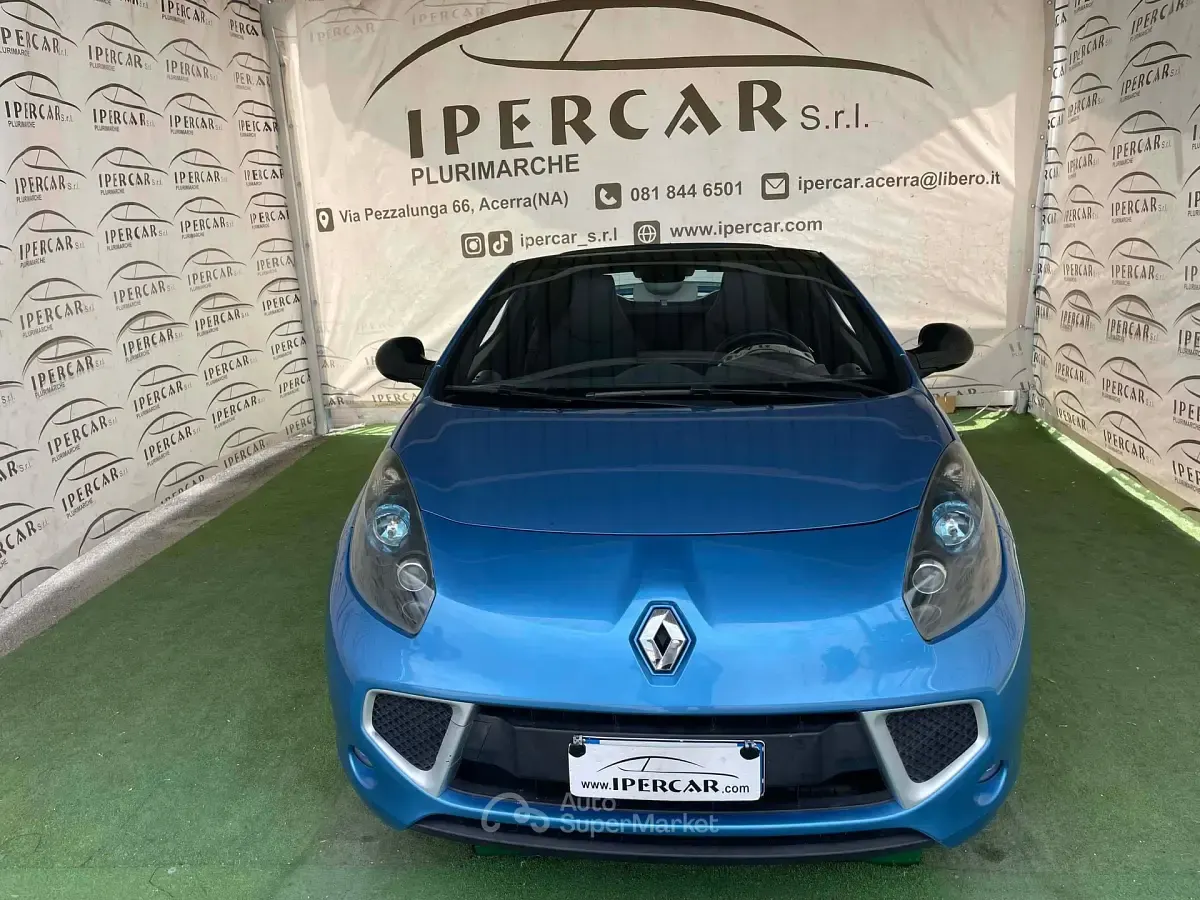 Usata Renault Wind 101 CV (74 kW) 2011 Blu Cabrio