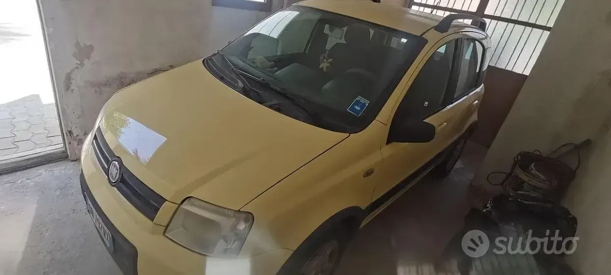 Usata Fiat Panda 60 CV (44 kW) 2008 Giallo Utilitaria