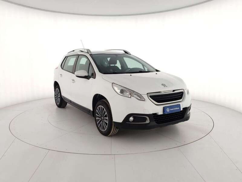 Usata Peugeot 2008 Active 82 CV (60 kW) 2016 Bianco SUV