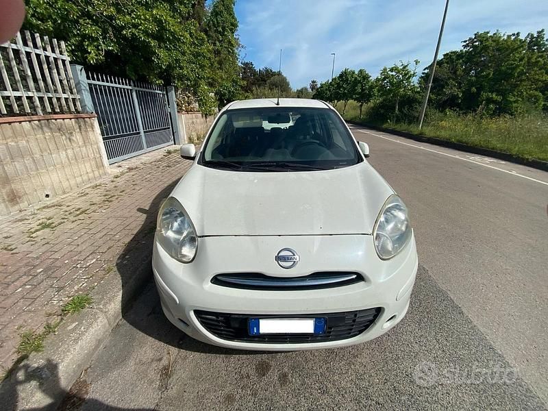 Usata Nissan Micra 2012 Bianco Utilitaria