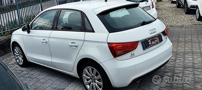 Usata Audi A1 Ambition 89 CV (65 kW) 2014 Bianco Berlina