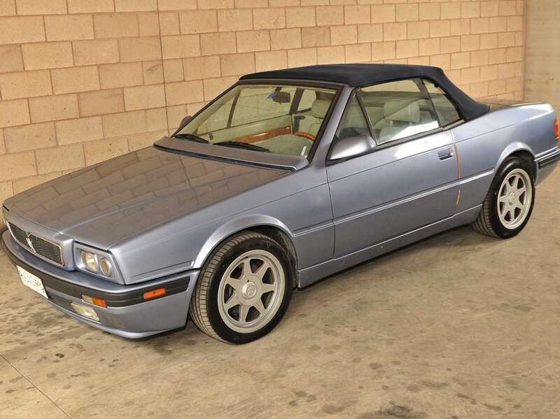 Usata Maserati Spyder 241 CV (177 kW) 1994 Blu/azzurro Cabrio