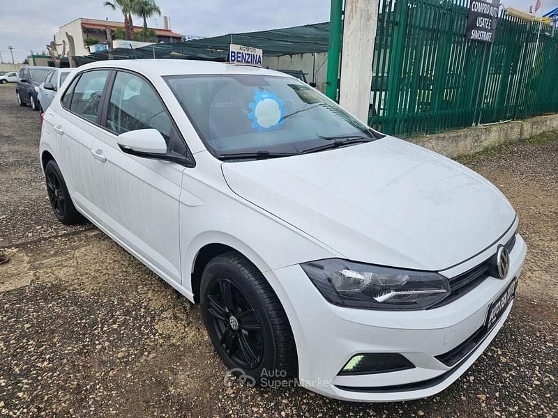 Usata VW Polo Comfortline 75 CV (55 kW) 2018 Bianco Berlina