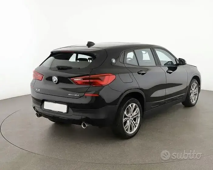 Usata BMW X2 Advantage 150 CV (110 kW) 2018 Nero SUV