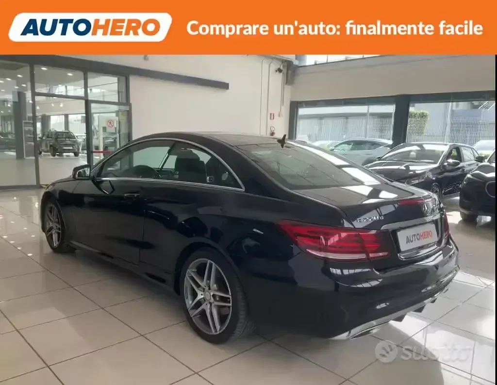 Usata Mercedes E220 Executive 170 CV (125 kW) 2016 Nero Coupé