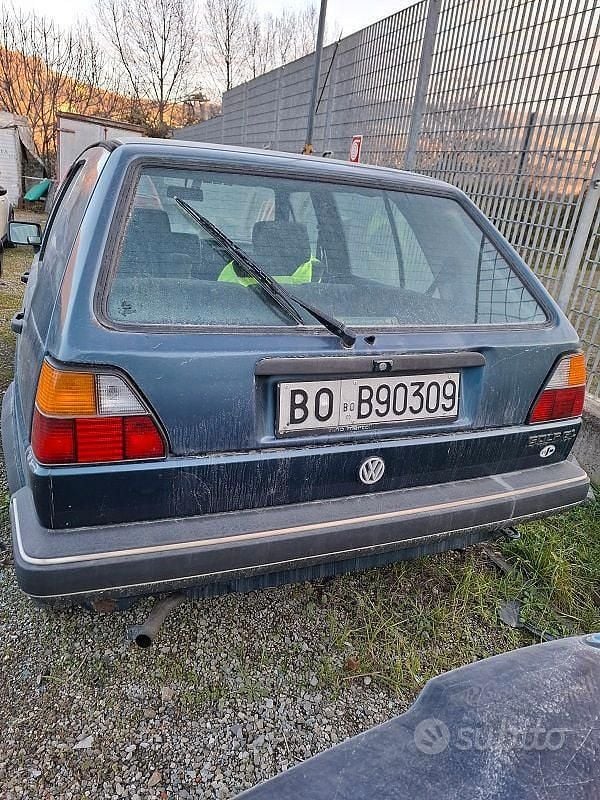 Usata VW Golf II 54 CV (39 kW) 1987 Grigio Utilitaria