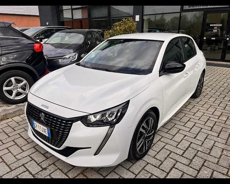 Usata Peugeot 208 Active 75 CV (55 kW) 2023 Bianco Utilitaria