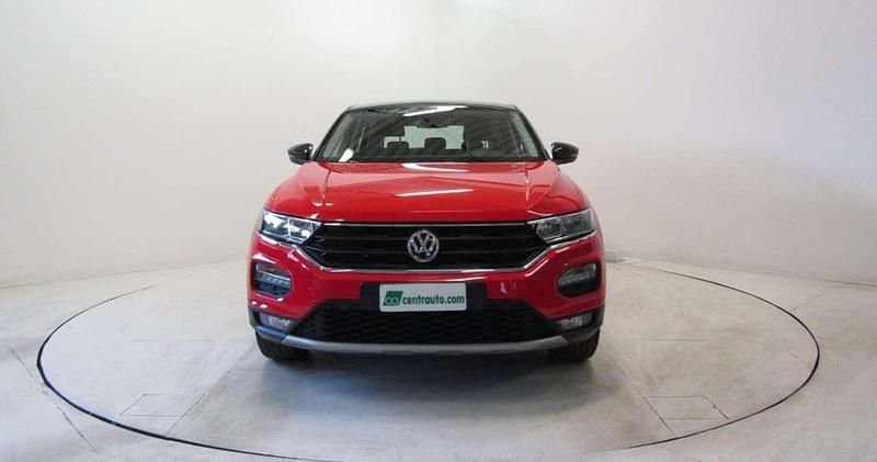 Usata VW T-Roc Style 116 CV (85 kW) 2020 Rosso/nero SUV
