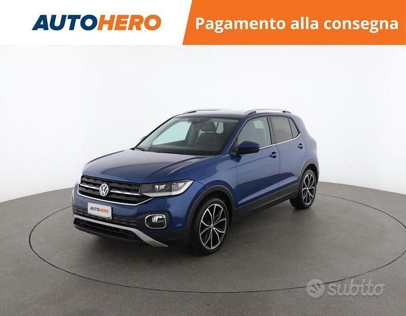 Blu Usata 2019 VW T-Cross Advance SUV | 17.799 € (Buon prezzo) - Immagine 1/2