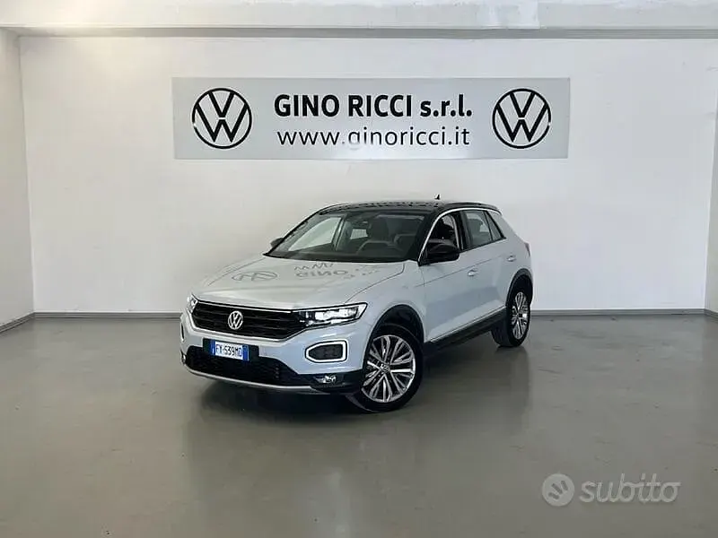 Usata VW T-Roc Advance 150 CV (110 kW) 2020 Bianco SUV