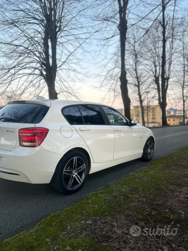 Usata BMW 118 143 CV (105 kW) 2013 Bianco Utilitaria