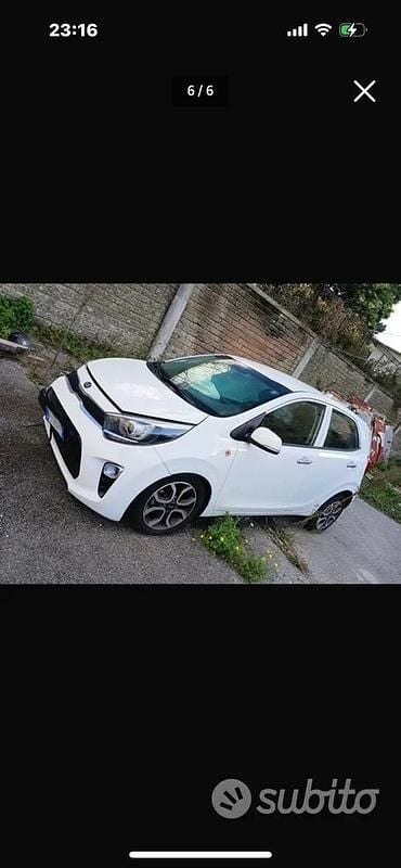 Usata Kia Picanto 2018 Bianco Utilitaria