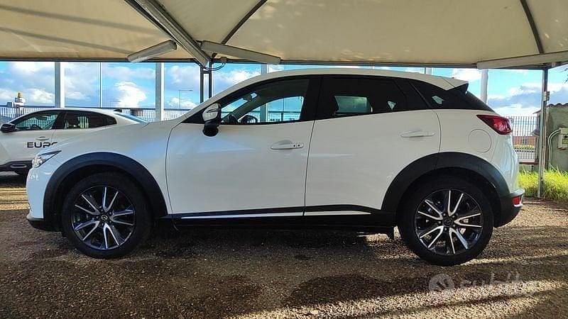 Usata Mazda CX-3 Evolve 105 CV (77 kW) 2017 Bianco SUV