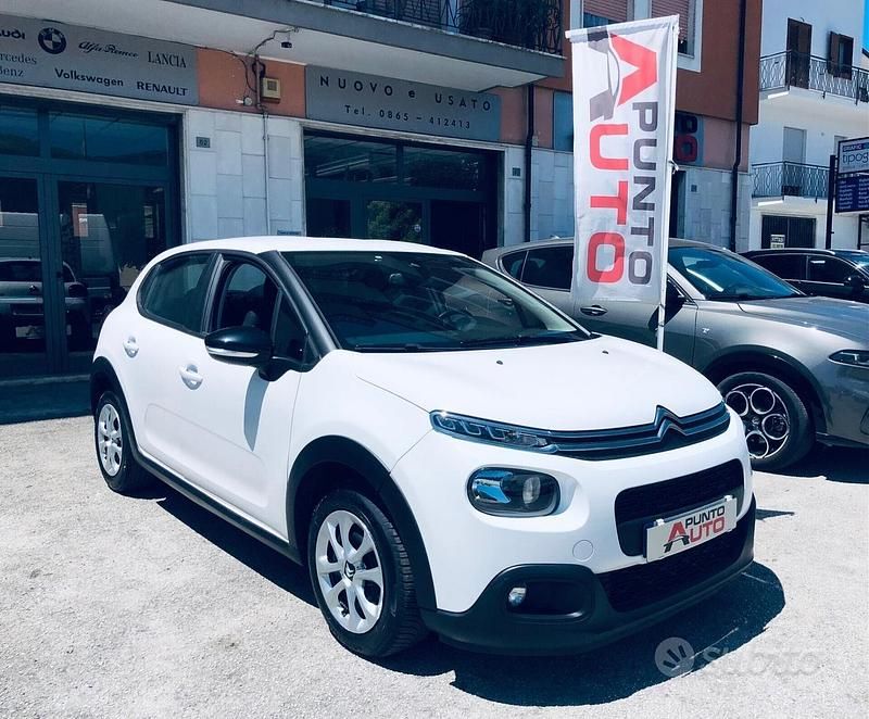 Usata Citroën C3 Feel 101 CV (74 kW) 2020 Bianco Berlina