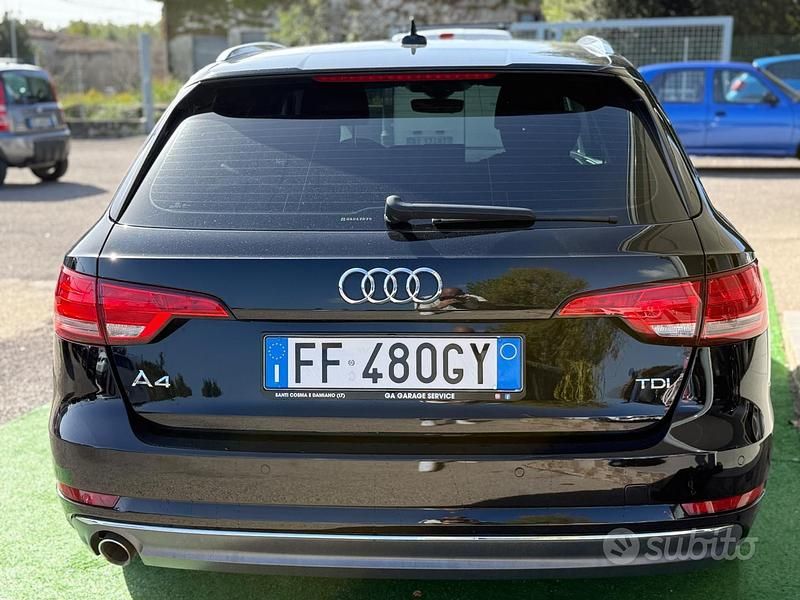 Usata Audi A4 190 CV (139 kW) 2016 Nero Berlina