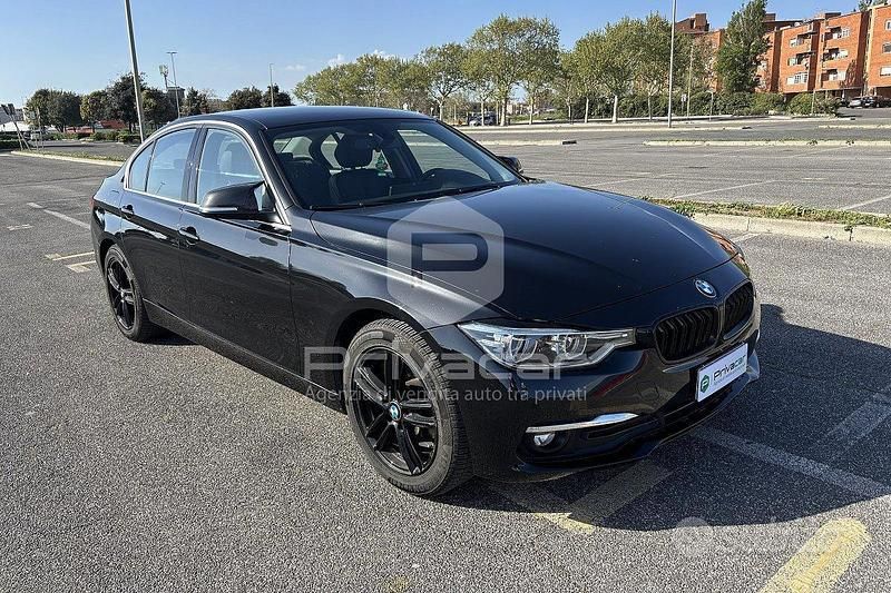 Begagnad BMW 316 Luxury Line 116 HK (85 kW) 2018 Svart Sedan
