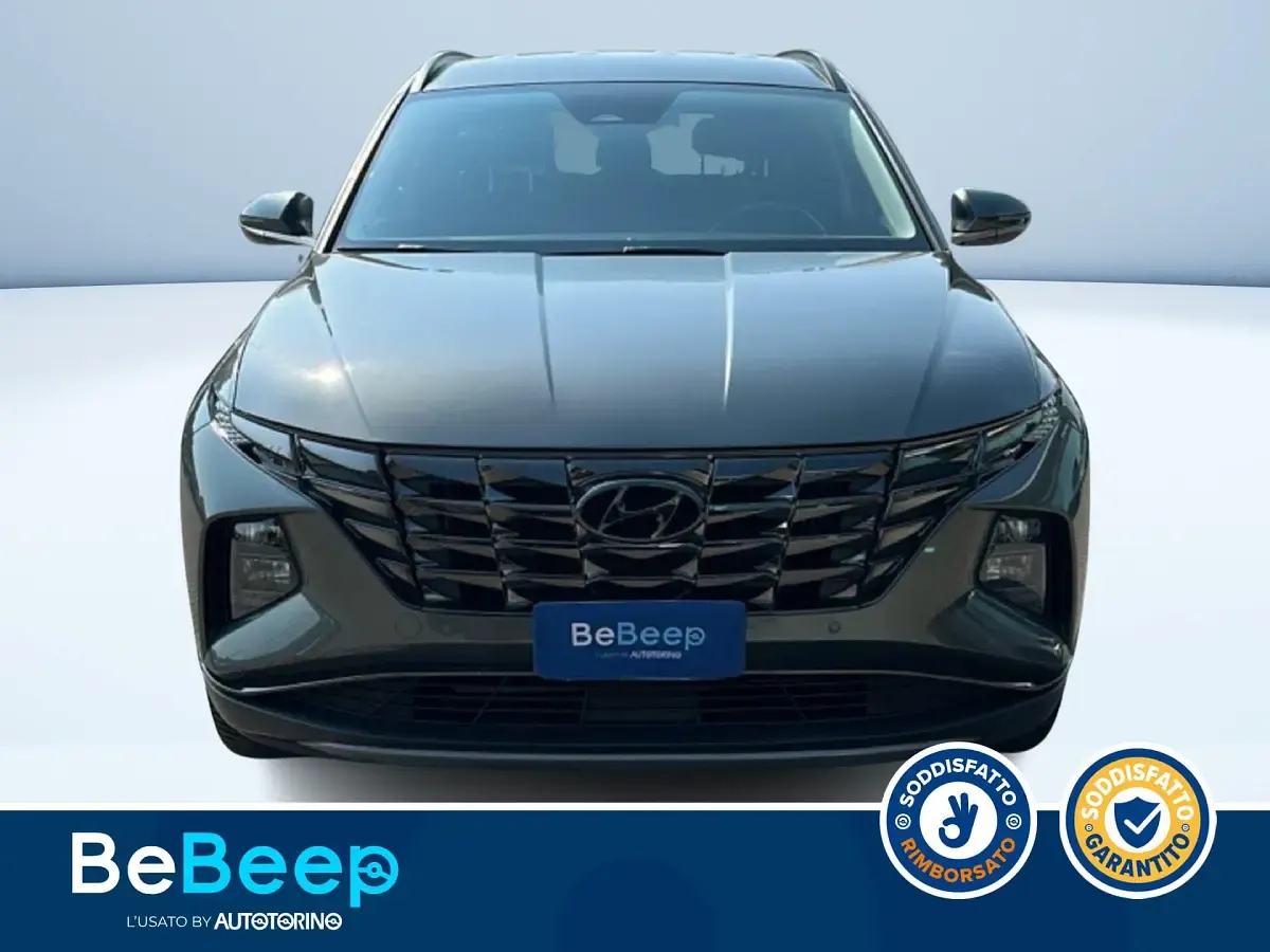 Usata Hyundai Tucson Advanced 230 CV (169 kW) 2022 Verde metallizzato SUV