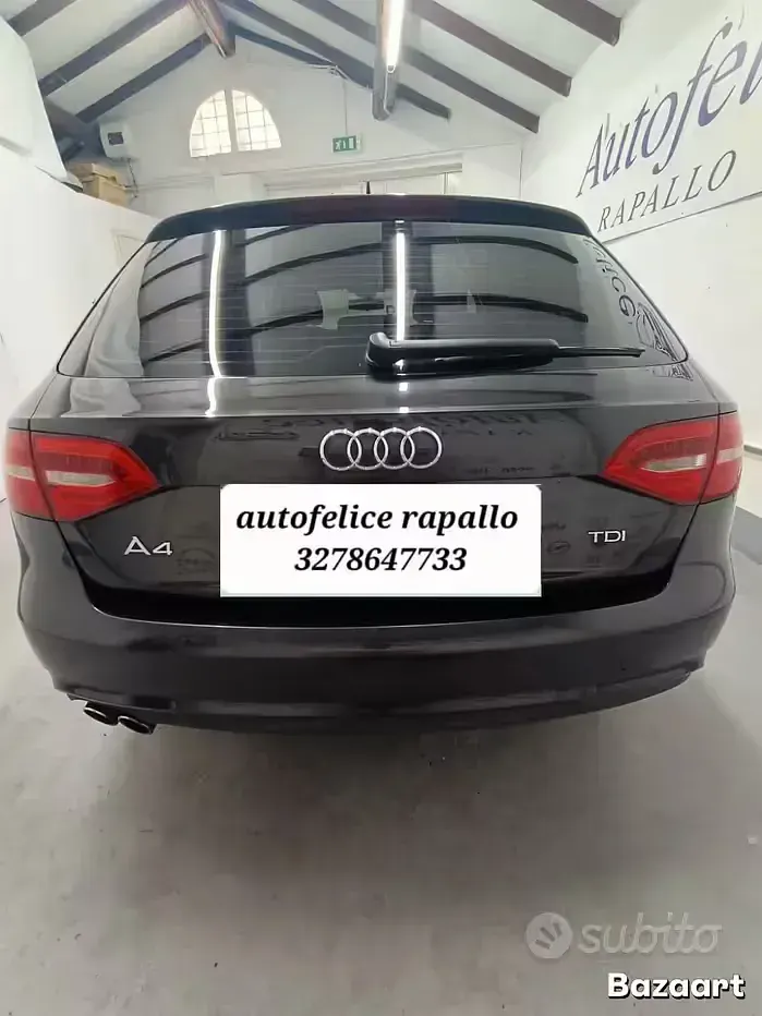 Usata Audi A4 Business Plus 150 CV (110 kW) 2015 Nero Station wagon