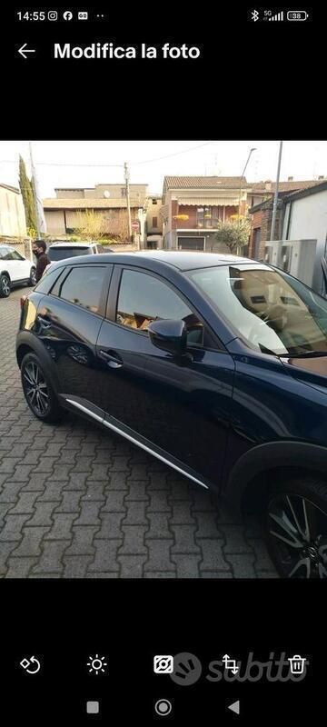 Usata Mazda CX-3 105 CV (77 kW) 2016 Blu SUV