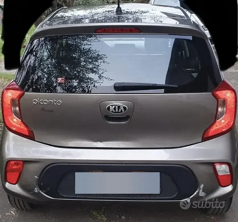 Gebraucht Kia Picanto 67 PS (49 kW) 2018 Grau Kleinwagen