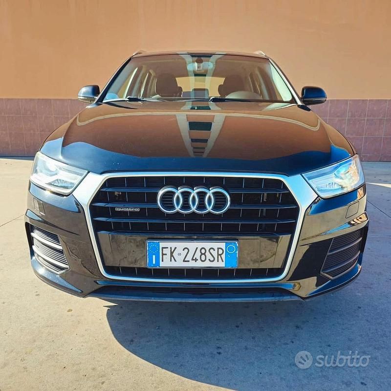 Usata Audi Q3 Sport 150 CV (110 kW) 2015 Nero SUV