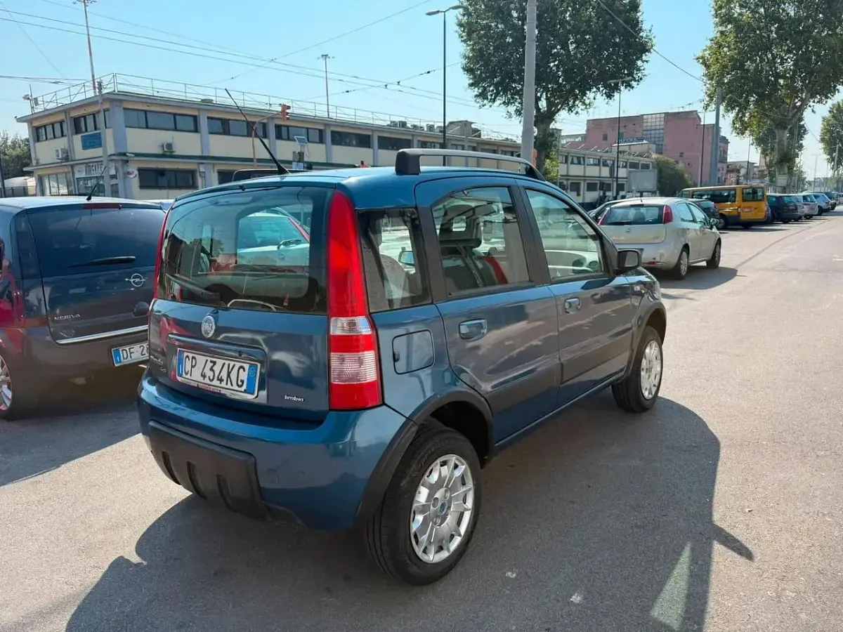 Usata Fiat Panda 4x4 59 CV (43 kW) 2005 Blu Utilitaria