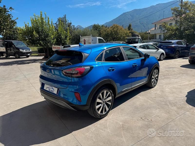 Second-hand Ford Puma Titanium X 120 CP (88 kW) 2021 Albastru Berlinǎ