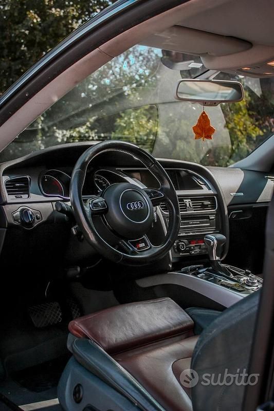 Usata Audi A5 239 CV (175 kW) 2009 Blu Coupé