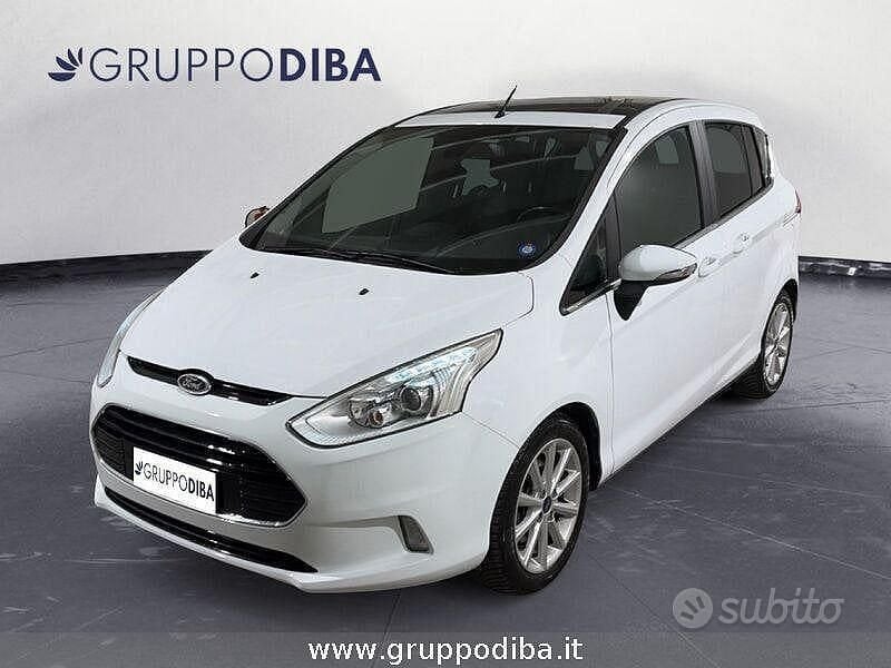 Begagnad Ford B-MAX Titanium 75 HK (55 kW) 2017 Vit Minibuss
