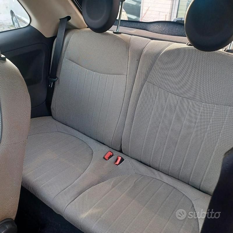 Usata Fiat 500 Sport 75 CV (55 kW) 2009 Nero Cabrio