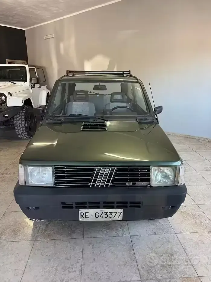 Usata Fiat Panda 4x4 50 CV (36 kW) 1990 Verde Utilitaria