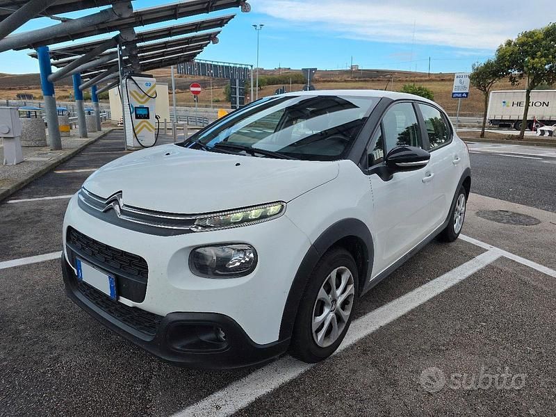Usata Citroën C3 102 CV (75 kW) 2019 Bianco Utilitaria