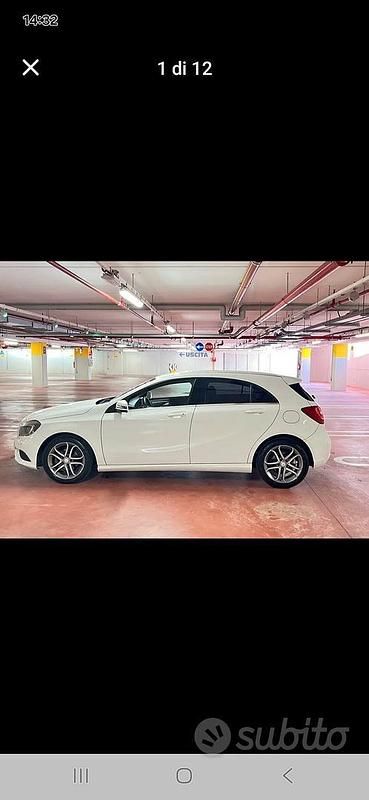 Usata Mercedes A180 109 CV (80 kW) 2012 Bianco Utilitaria