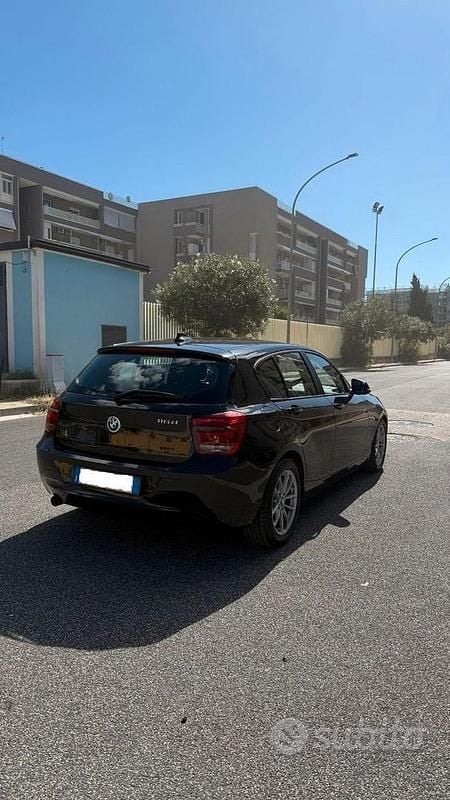 Usata BMW 116 116 CV (85 kW) 2014 Nero Utilitaria