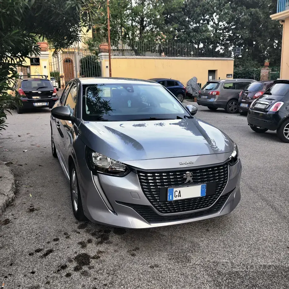 Usata Peugeot 208 Active 75 CV (55 kW) 2020 Grigio Utilitaria