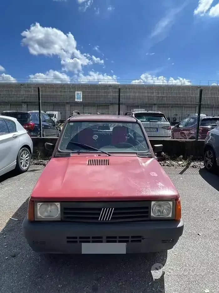 Usata Fiat Panda 54 CV (39 kW) 2002 Rosso Utilitaria