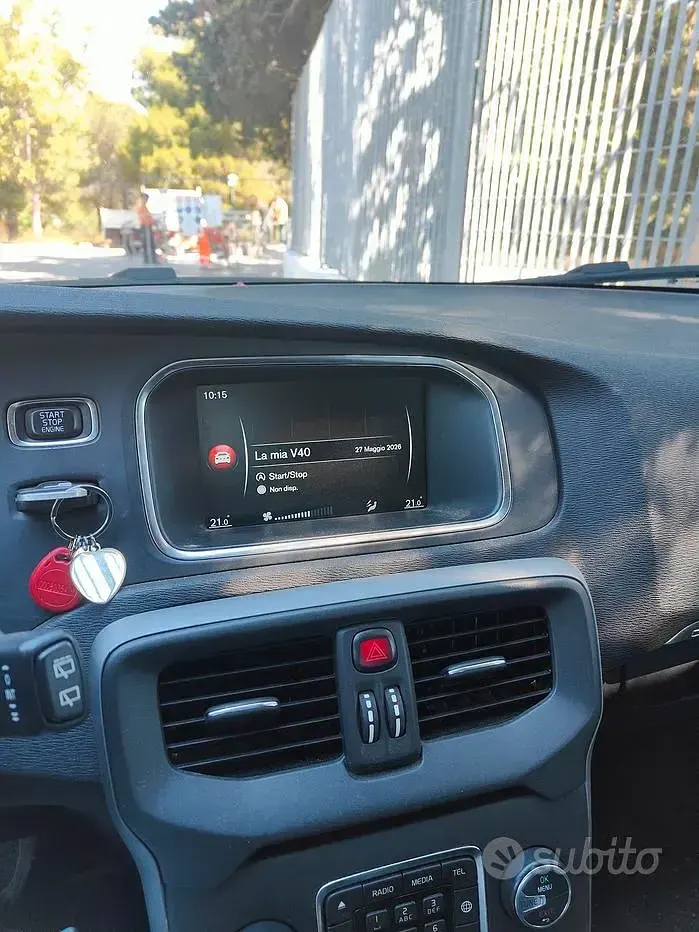 Usata Volvo V40 CC 115 CV (84 kW) 2015 Grigio Station wagon