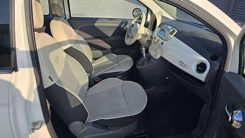 Usata Fiat 500 Lounge 69 CV (50 kW) 2014 Bianco Utilitaria