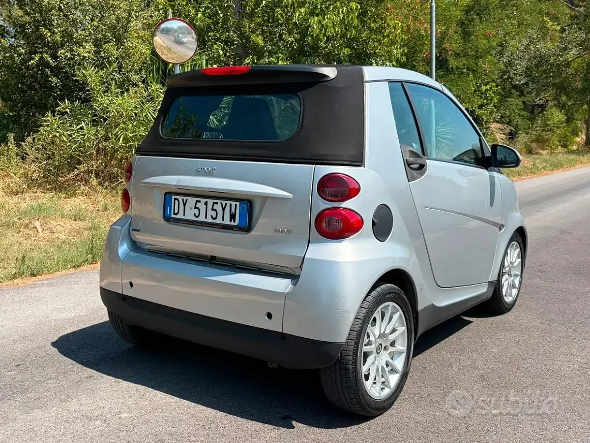 Usata Smart ForTwo Cabrio Passion 71 CV (52 kW) 2009 Grigio Cabrio