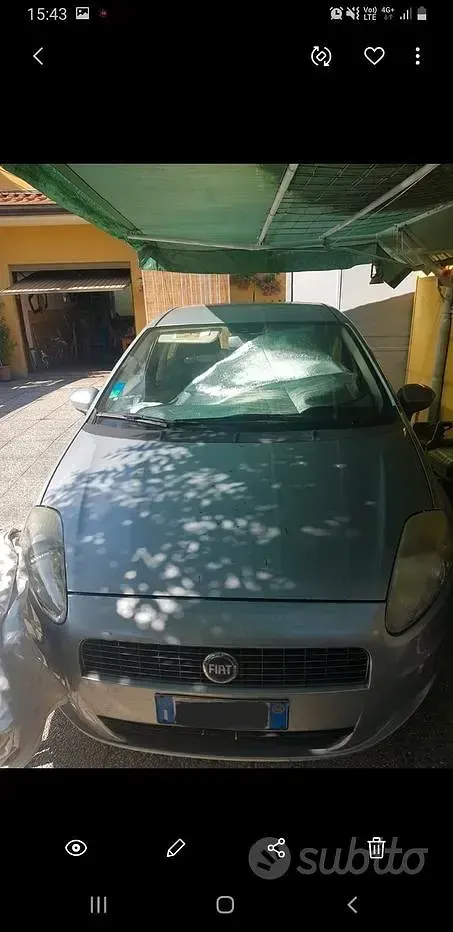 Usata Fiat Grande Punto 65 CV (47 kW) 2006 Bluazzurro Utilitaria