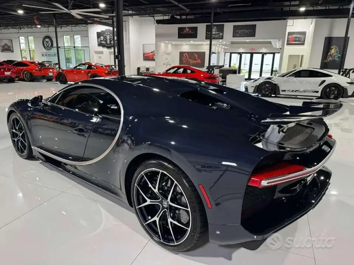 Usata Bugatti Chiron 2020 Blu Coupé