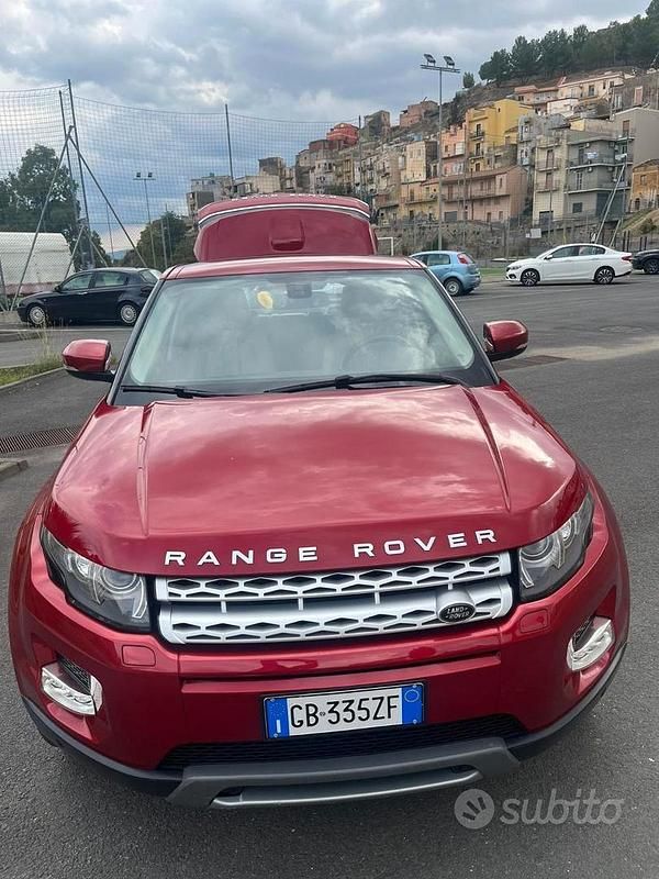 Rosso Usata 2013 Land Rover Range Rover evoque SUV | 14.000 € (Cara) - Immagine 1/4